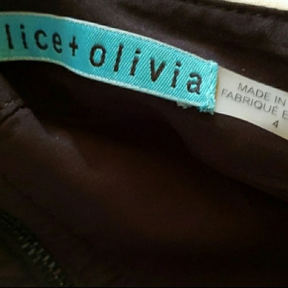 alice+olivia quilted Lennon skirt 4 - Picture 5 of 10